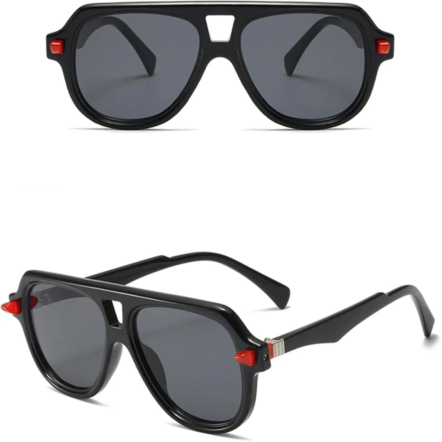 Personalized Men Women Retro Double Girder Outdoors Sunglasses