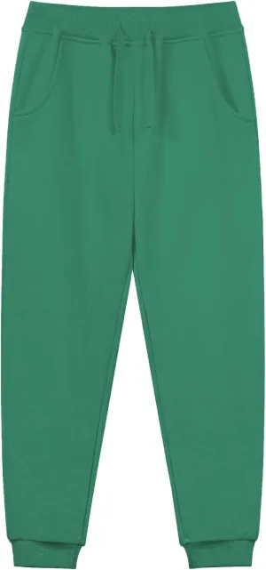 QBK Toddler to Youth Soft Brushed Fleece Jogger Sweatpants Kids Pants with Pockets for Boys and Girls