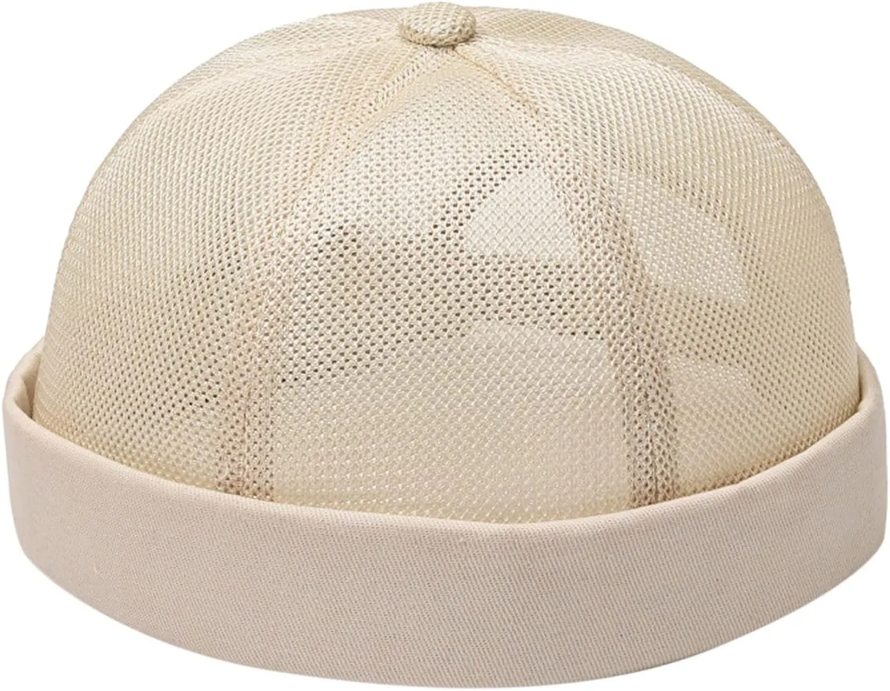 Quick-Dry Brimless Cap Sports Sun Hat Breathable Mesh Lightweight Cap Summer Dad Hat for Men Women
