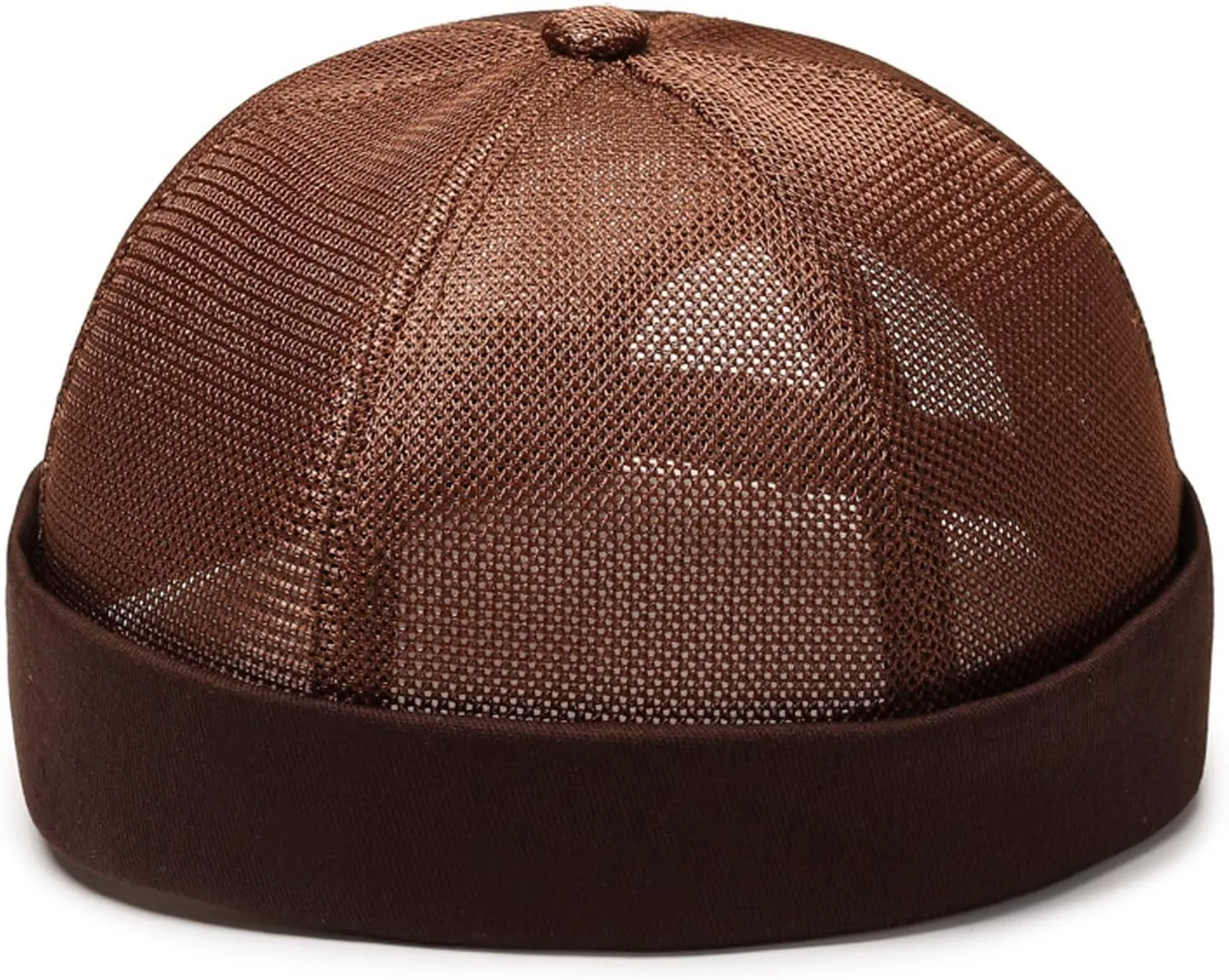 Quick-Dry Brimless Cap Sports Sun Hat Breathable Mesh Lightweight Cap Summer Dad Hat for Men Women