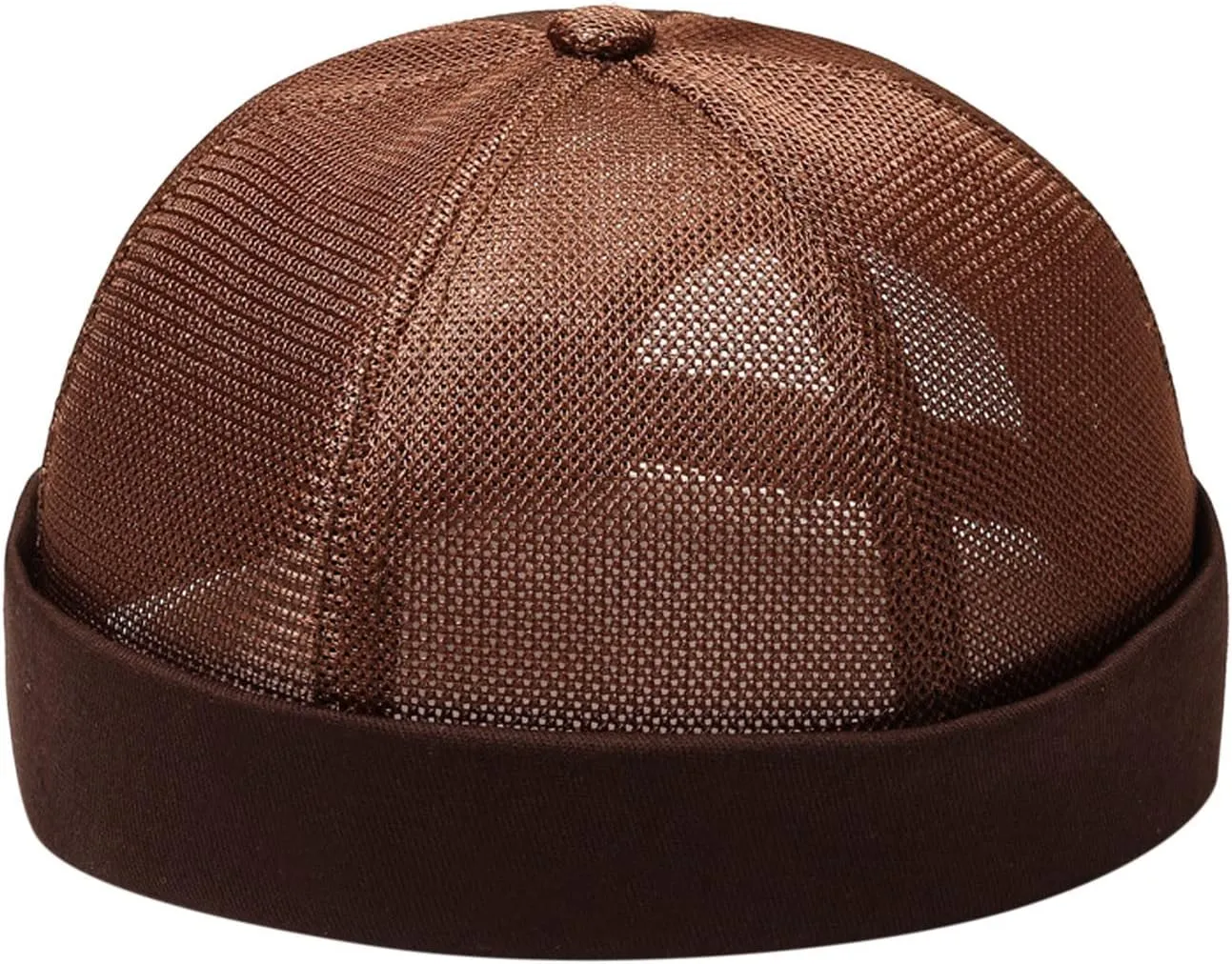Quick-Dry Brimless Cap Sports Sun Hat Breathable Mesh Lightweight Cap Summer Dad Hat for Men Women