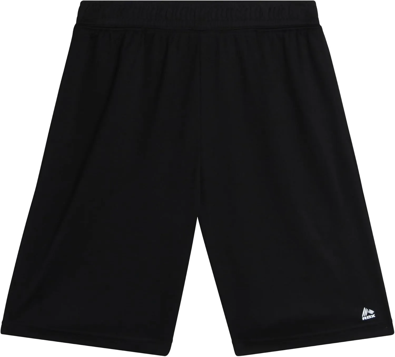 RBX Boys' Athletic Shorts - 2 Pack Breathable Poly Fleece Performance Shorts with Pockets - Active Shorts for Boys