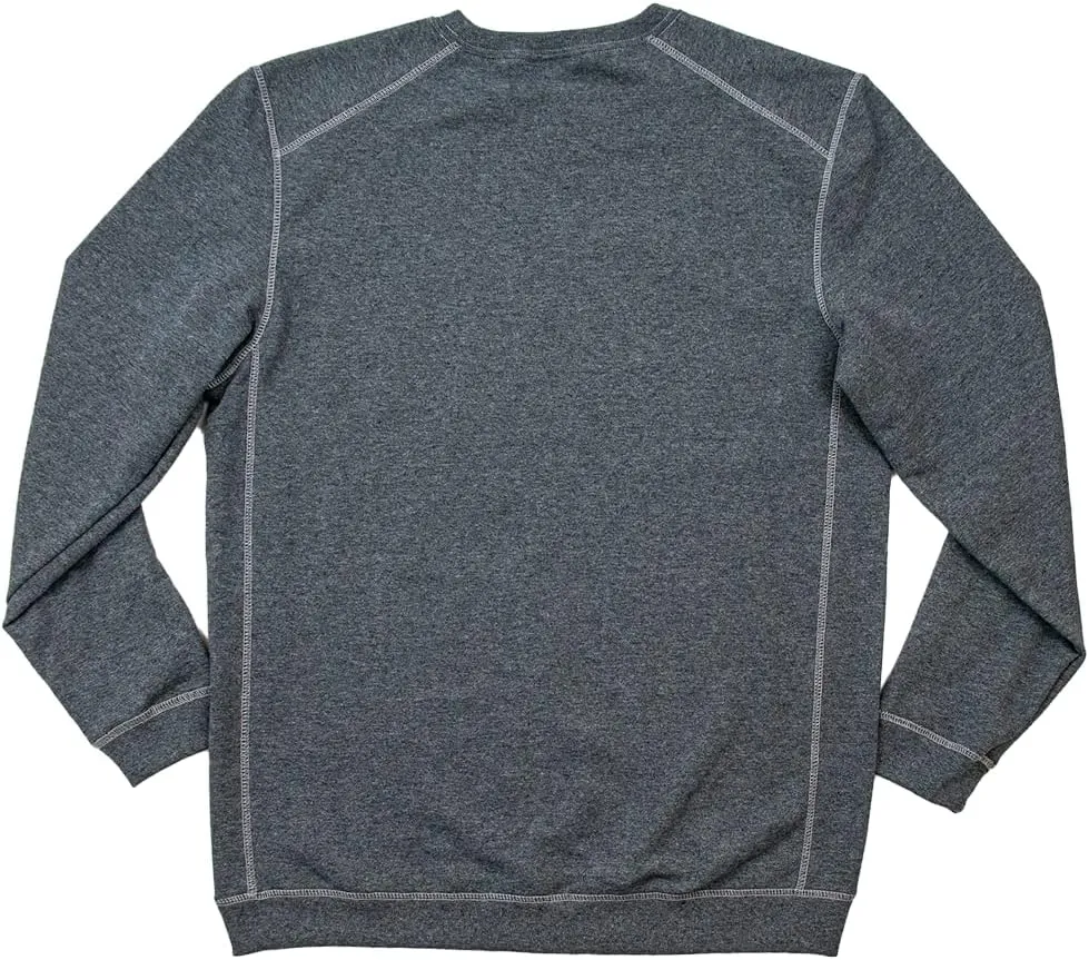 Recover Unisex Pullover Crewneck Sweatshirt, Soft Fleece, Relaxed Fit, Raglan Sleeves, Sustainable Recycled Cotton Blend