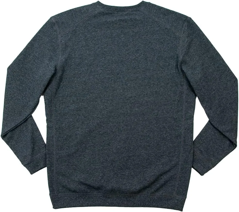 Recover Unisex Pullover Crewneck Sweatshirt, Soft Fleece, Relaxed Fit, Raglan Sleeves, Sustainable Recycled Cotton Blend