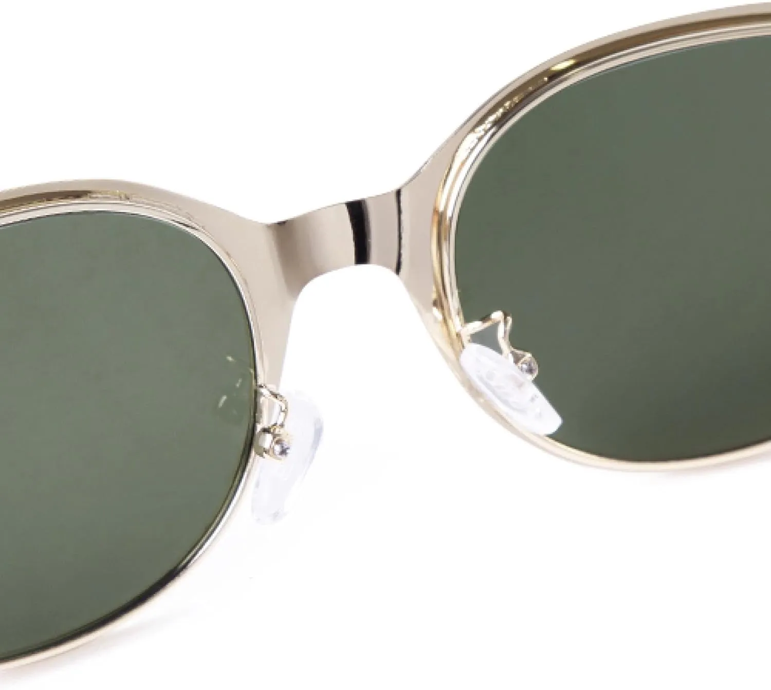 Retro Metal Frame Oval Sunglasses for Women Men Driving Male Shades Lens Luxury Sun Glasses Uv400