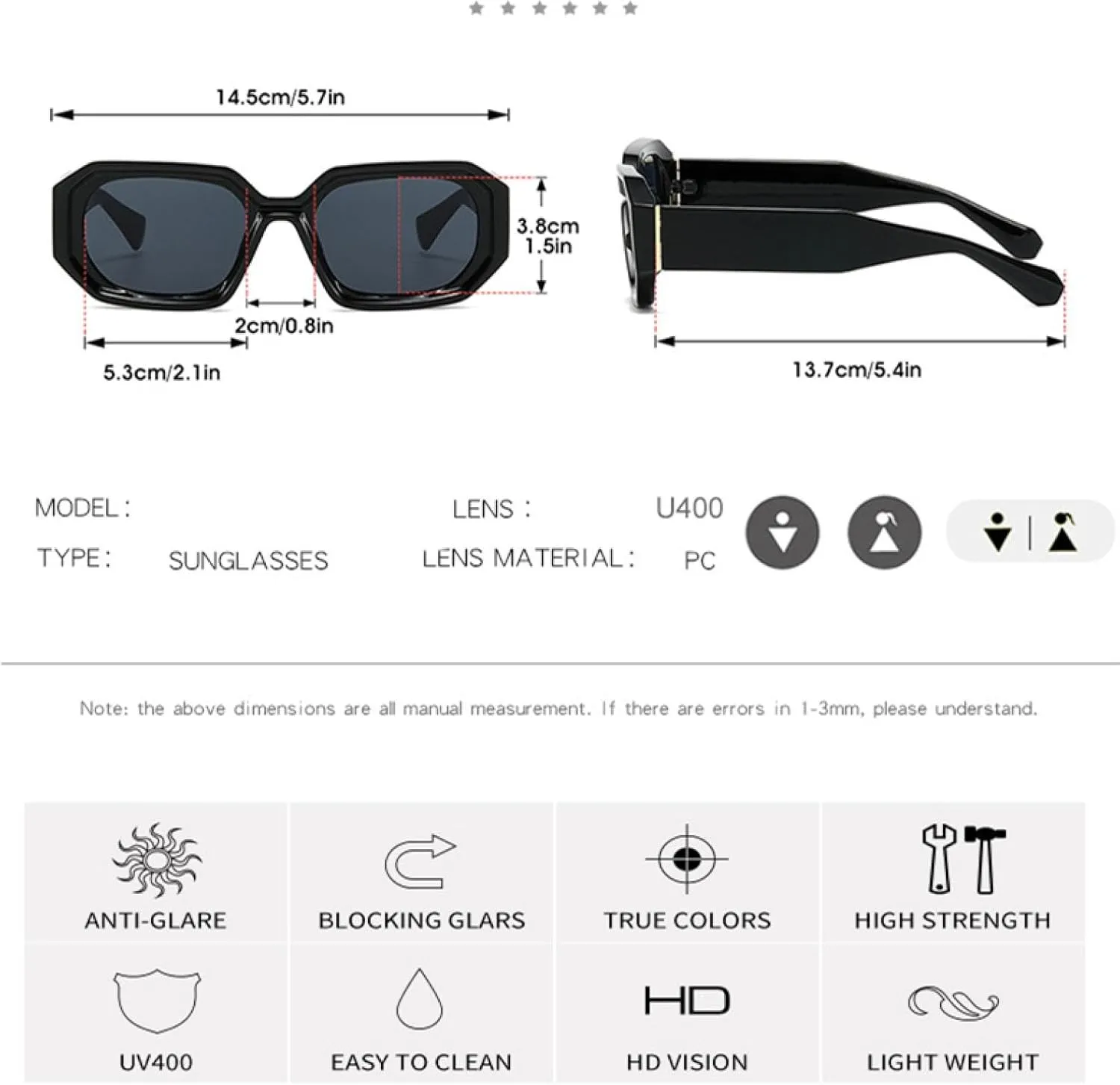 Retro Punk Sunglasses for Women Fashion Leopard Uv400 Driving