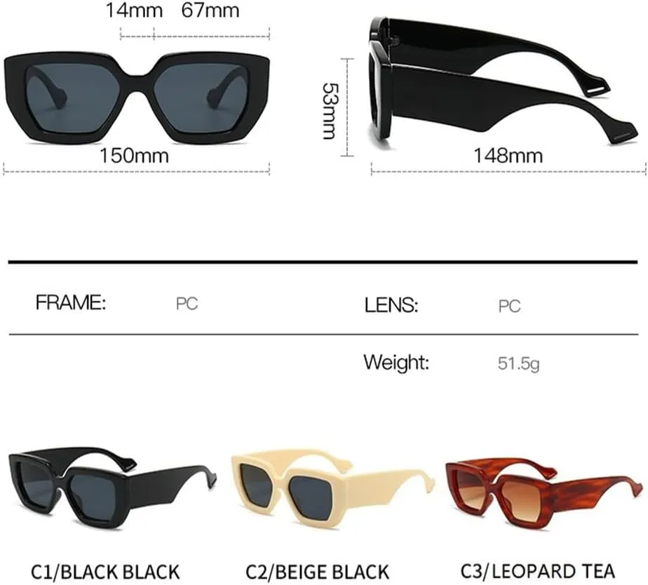 Retro Sunglasses Women Men Travel Sun Glasses Colorful Female Shades UV400 Male