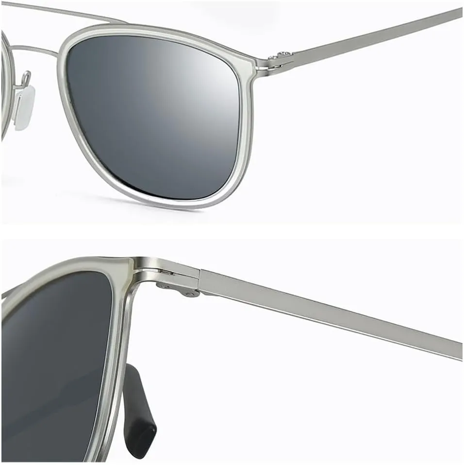 Retro UV400 Protection Sunglasses Shade Polarized Sun Glasses
