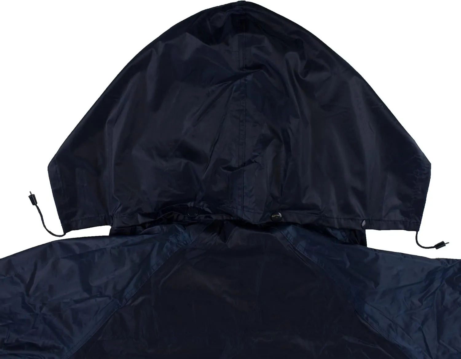 RK Safety Rain Wear RW-PP-NAV33 PVC Polyester 3-Piece Rain Suit | Jacket, Hoodie, Pants (Navy, Extra Large)