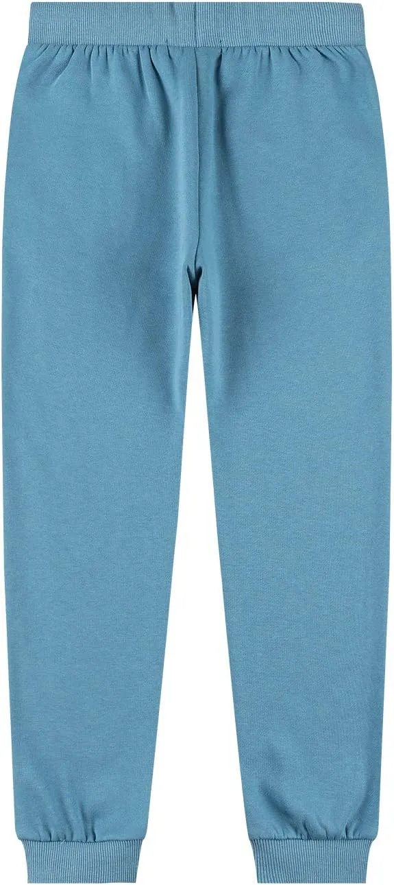 SPACE VENTURE Kids Soft Brushed Fleece Sweatpants Casual Joggers Athletic Pants for Boys or Girls (3-12Y)