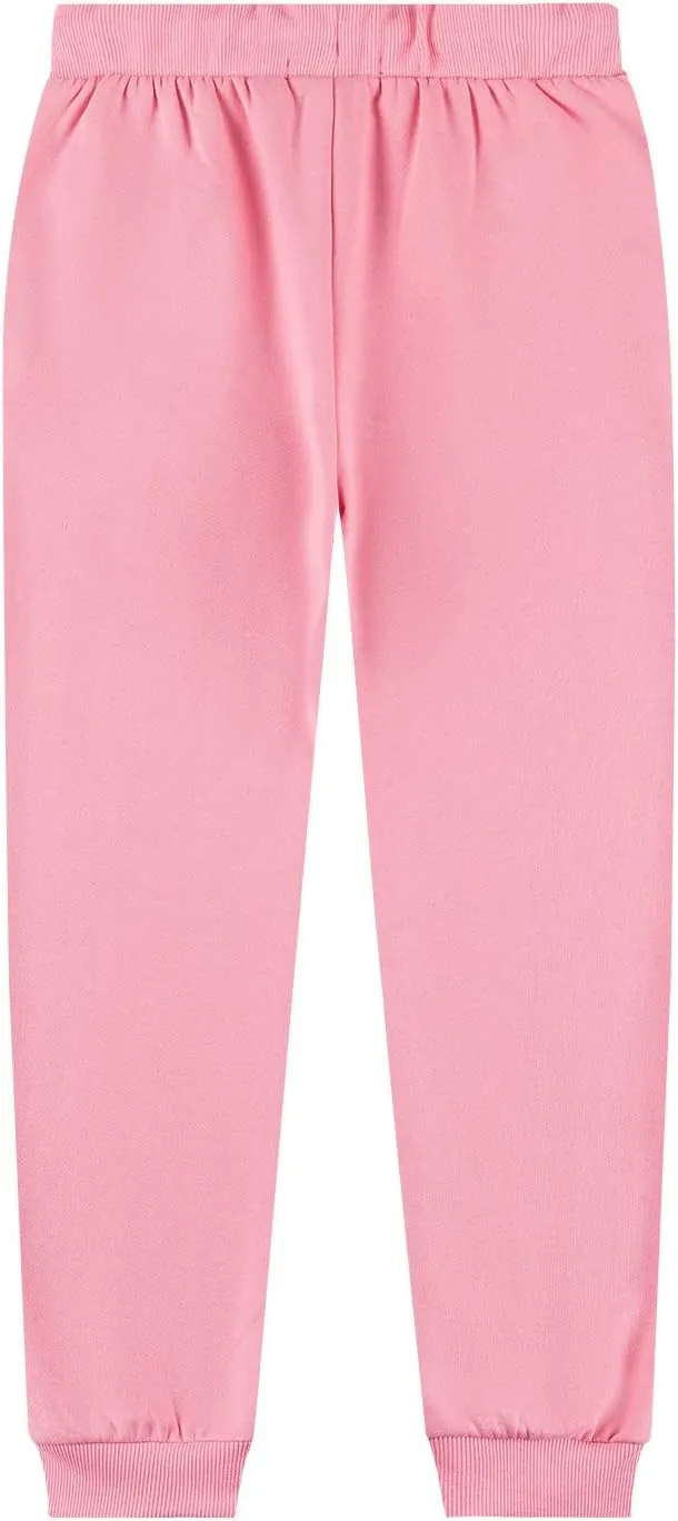 SPACE VENTURE Kids Soft Brushed Fleece Sweatpants Casual Joggers Athletic Pants for Boys or Girls (3-12Y)