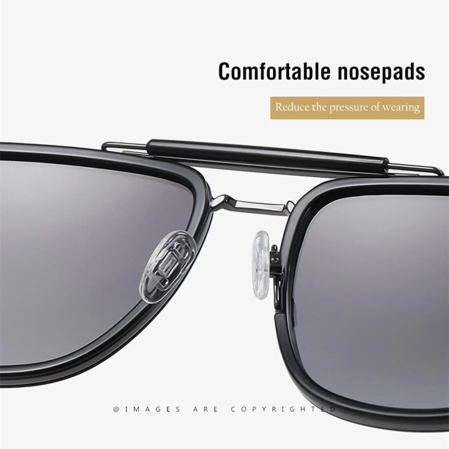 Sunglasses for Women Men Uv400 Frame Camping Fishing Bicycle
