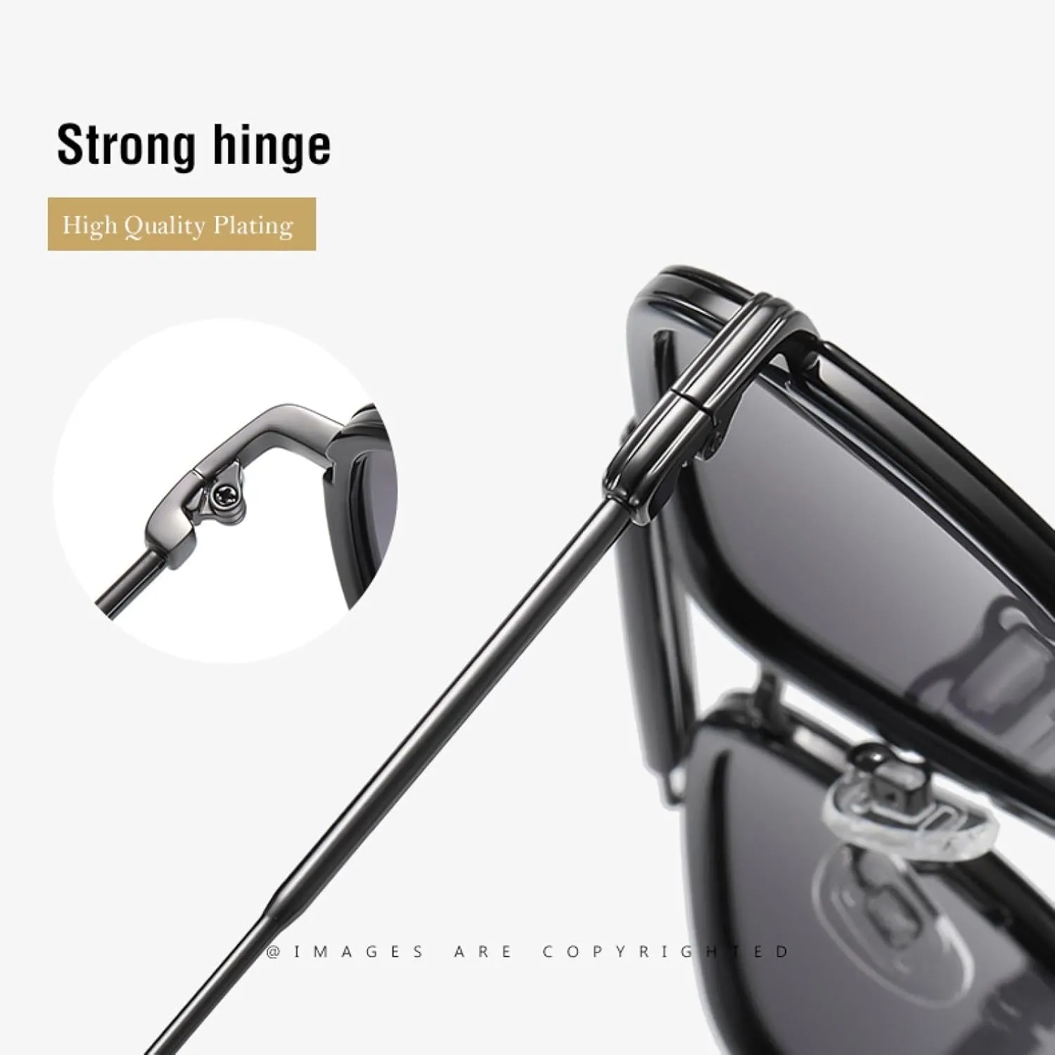 Sunglasses for Women Men Uv400 Frame Camping Fishing Bicycle