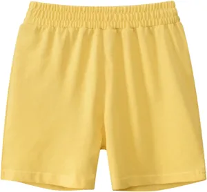 Toddler Boys Shorts Summer Solid Color Shorts Casual Outwear Fashion for Children Cotton Sports Shorts Girls Pants
