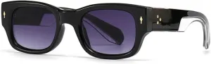 Trending Men Punk Rivets Sunglasses Retro Eyewear Women Shades Uv400