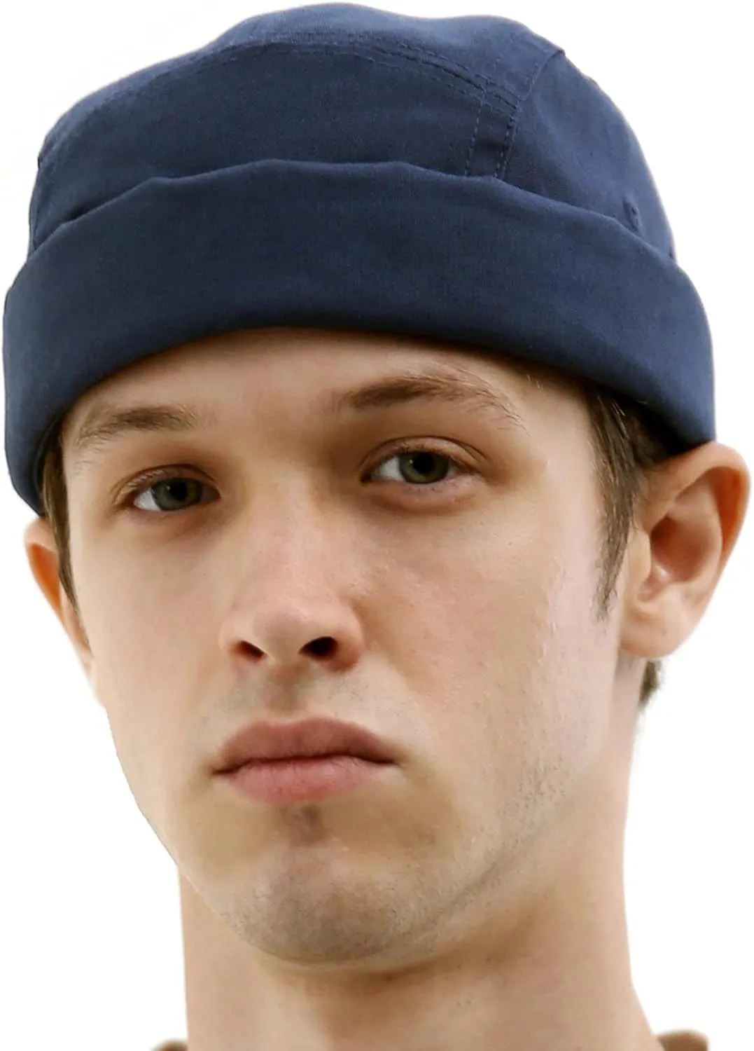 UNDERCONTROL Brimless Trawler Leon Harbour Camp Fisherman Tactical Buckle No Visor Docker Beanie for Men & Women Korea