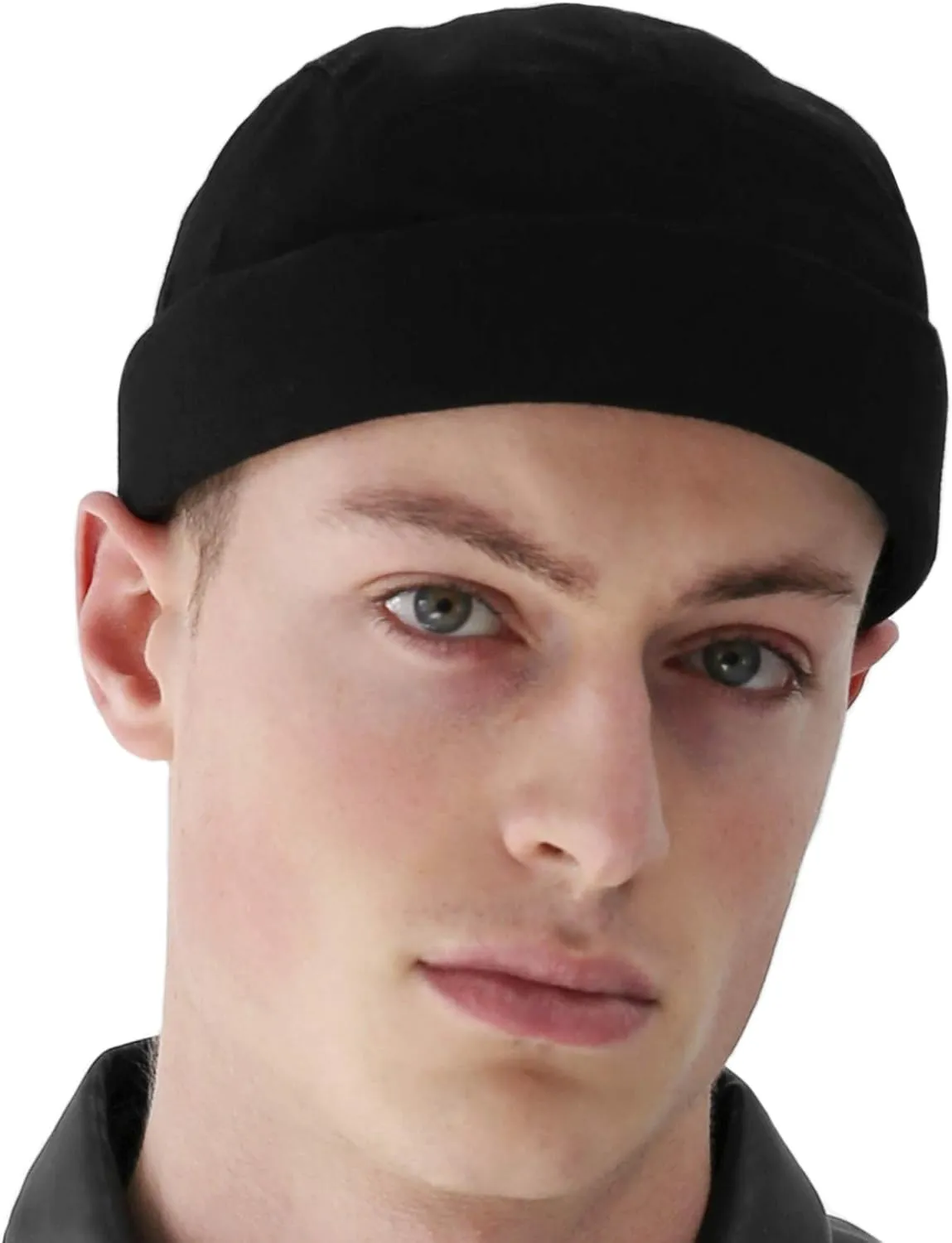 UNDERCONTROL Brimless Trawler Leon Harbour Camp Fisherman Tactical Buckle No Visor Docker Beanie for Men & Women Korea