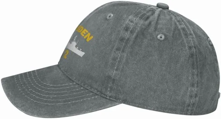 USS Camden AOE 2 Flag Cowboy Baseball Caps-Trucker Hats-Denim Hats Knit hat Fisherman's hat