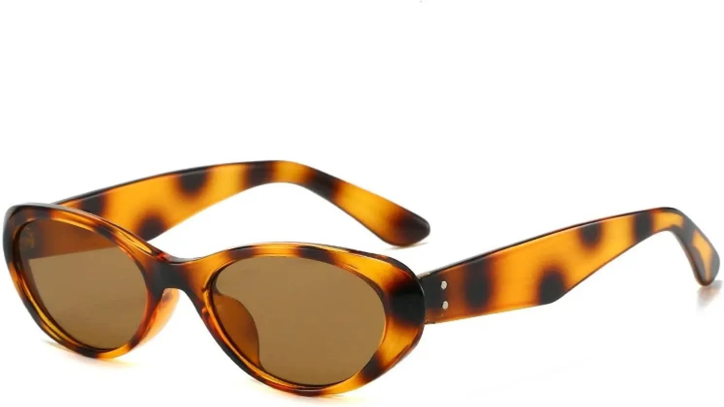 Vintage Cat Eye Women Sunglasses Fashion Rivets Men Red Yellow Shades Uv400 Trending Sun Glasses