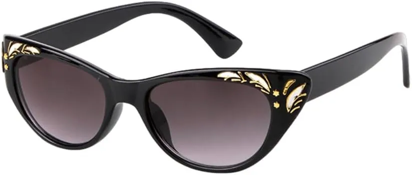 Vintage Retro Small Cat Eye Sunglasses WomenWhite Frame Cateye Sun Glasses White Shades Eyewear
