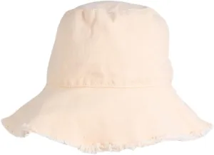 Waterproof Women's Sun Hat Wide Brim Bucket Hat for Travel Fishing Unisex Summer Sun Protection Cap Beige