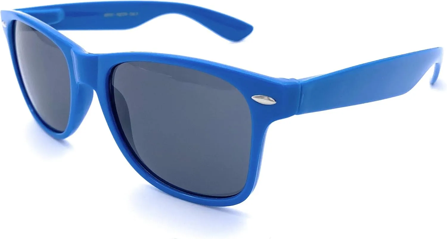 WebDeals Retro - Classic 80s Style Sunglasses Vintage Rectangle