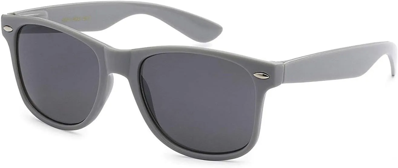 WebDeals Retro - Classic 80s Style Sunglasses Vintage Rectangle