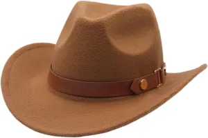 White Cowboy Hats Western Denim Cowgirl Hat for Womens Cowgirls Caps Wide Brim Cap Women Men Classic Pink Hat