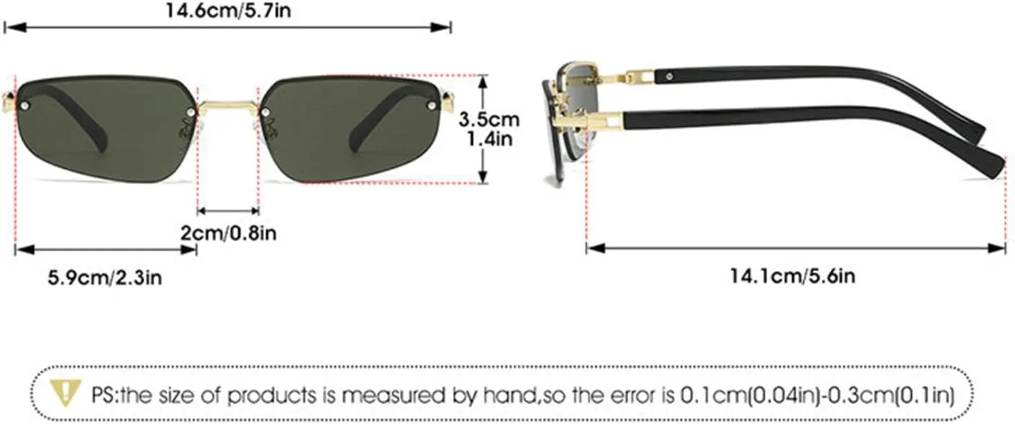 willochra Small Oval Sunglasses For Women Men Retro Fashion Metal Cat Eye Sun Glasses Vintage Retro 90s Trendy Sun Glasses