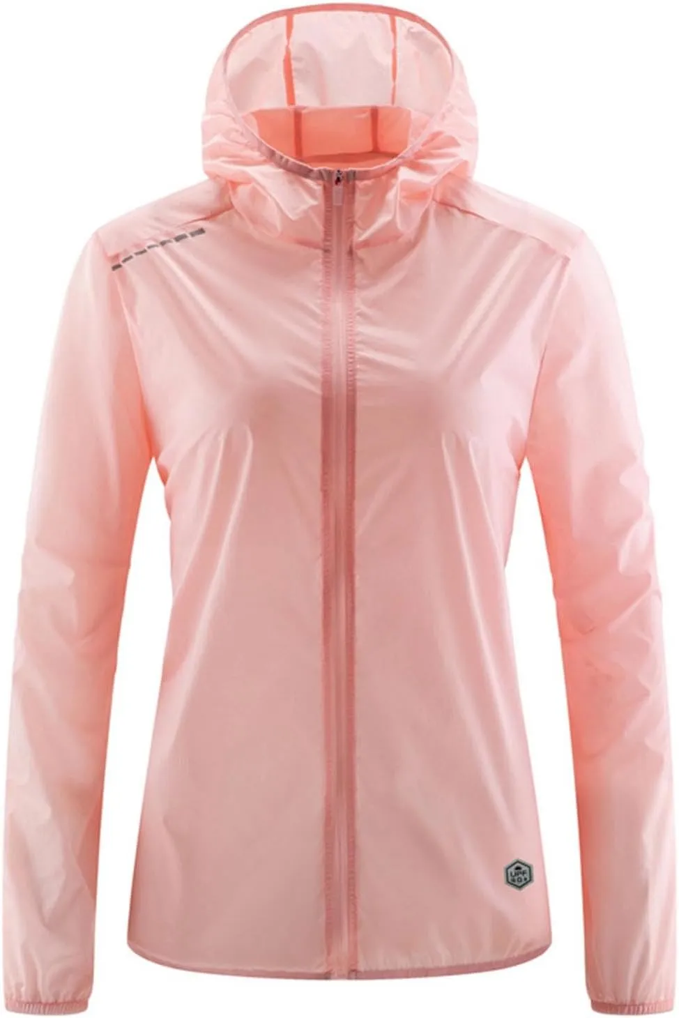 Women's Sun Shirts Full Zip UPF 50  Sun Protection Hoodie Shirt Long Sleeve Fishing Hiking Outdoor UV Shirt Jacket