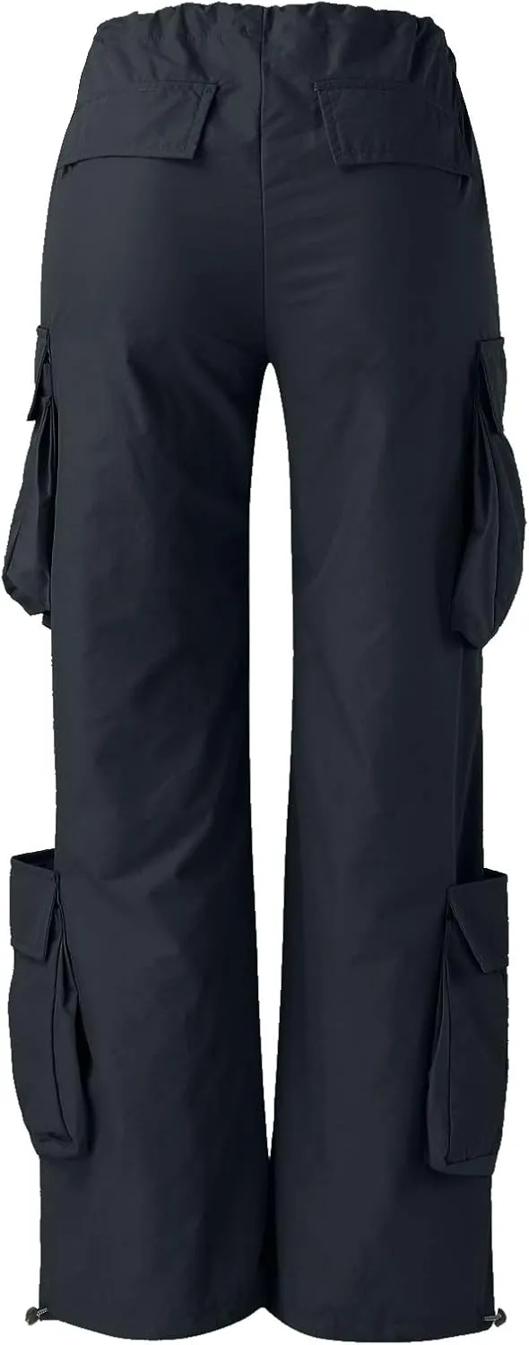 Womens Sweatpants 2023 Cargo Pants Woman Relaxed Fit Baggy Clothes Pants High Waist Zipper Pants for Women
