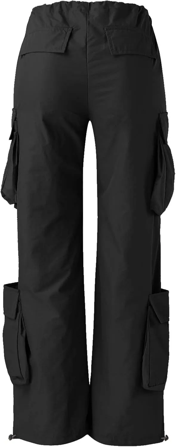 Womens Sweatpants 2023 Cargo Pants Woman Relaxed Fit Baggy Clothes Pants High Waist Zipper Pants for Women