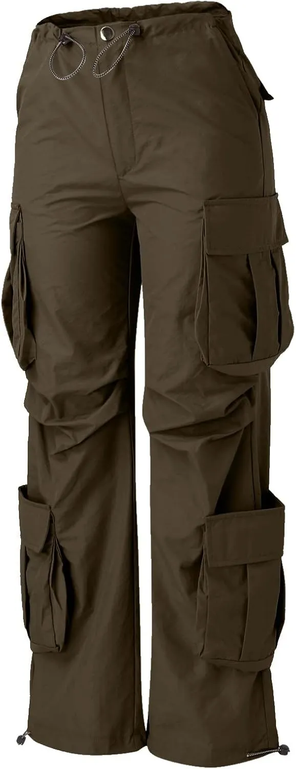 Womens Sweatpants 2023 Cargo Pants Woman Relaxed Fit Baggy Clothes Pants High Waist Zipper Pants for Women