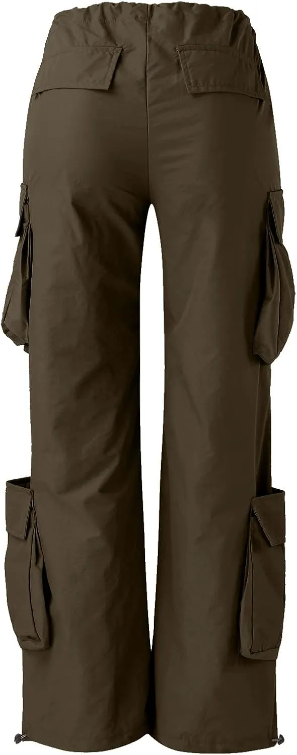 Womens Sweatpants 2023 Cargo Pants Woman Relaxed Fit Baggy Clothes Pants High Waist Zipper Pants for Women
