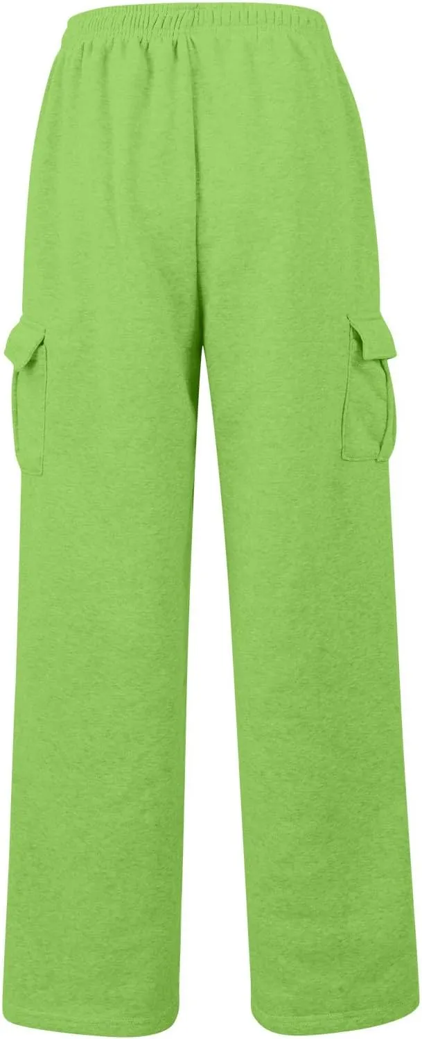 Women's Sweatpants High Waist Drawstring Pockets Cinched Bottom Y2k Vintage Comfy Cute Joggers Pants Ladies Teen Girl