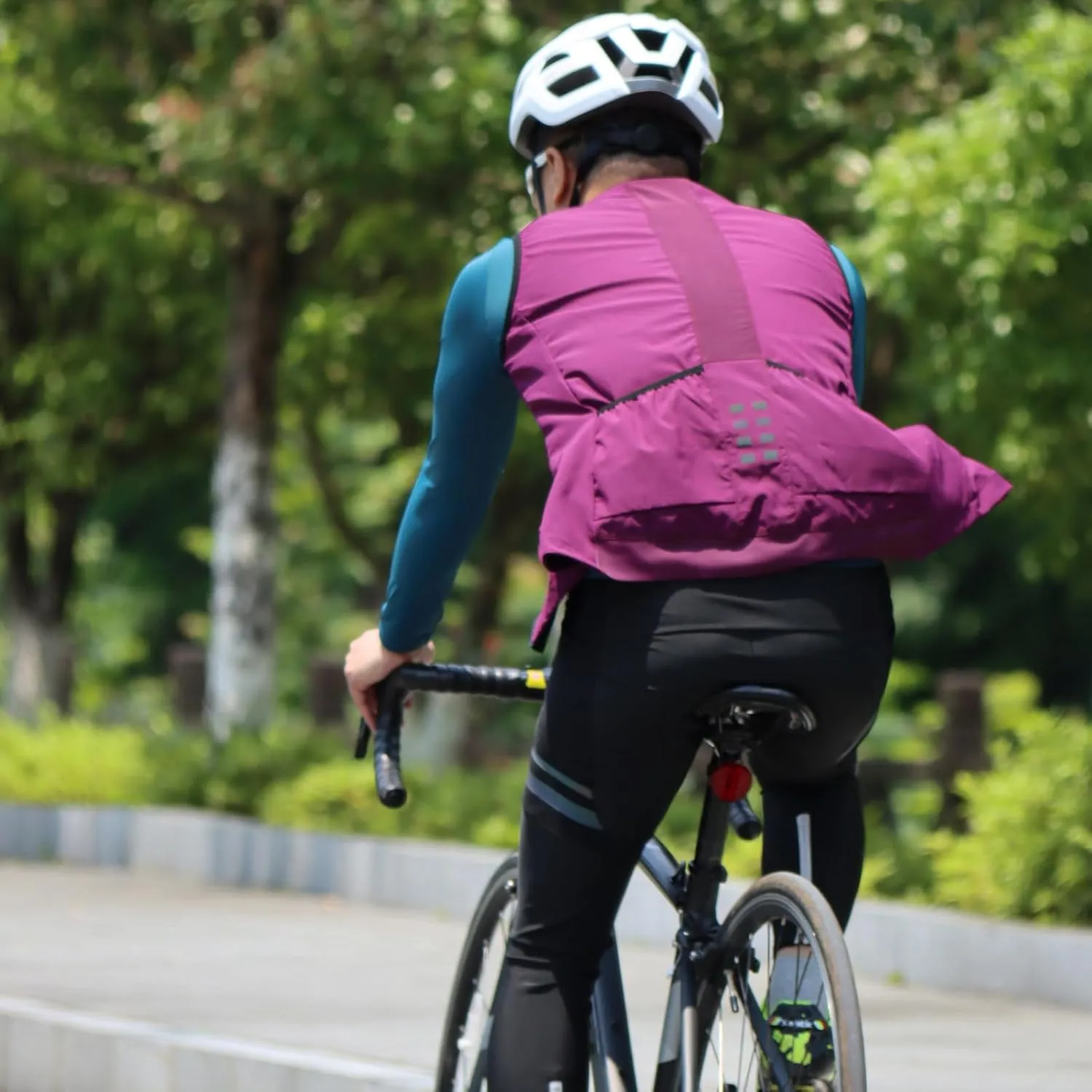 WOSAWE Cycling Jacket Men Quick Drying Bicycle Summer Jackets Lightweight Jersey