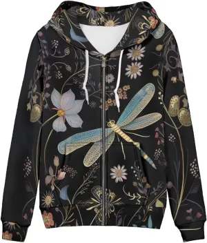 ZFRXIGN Cute Zip Up Jacket Hoodies Teen Fall Clothes for Women Activewear Tops Y2K Clothing XS-5XL Sweatshirts