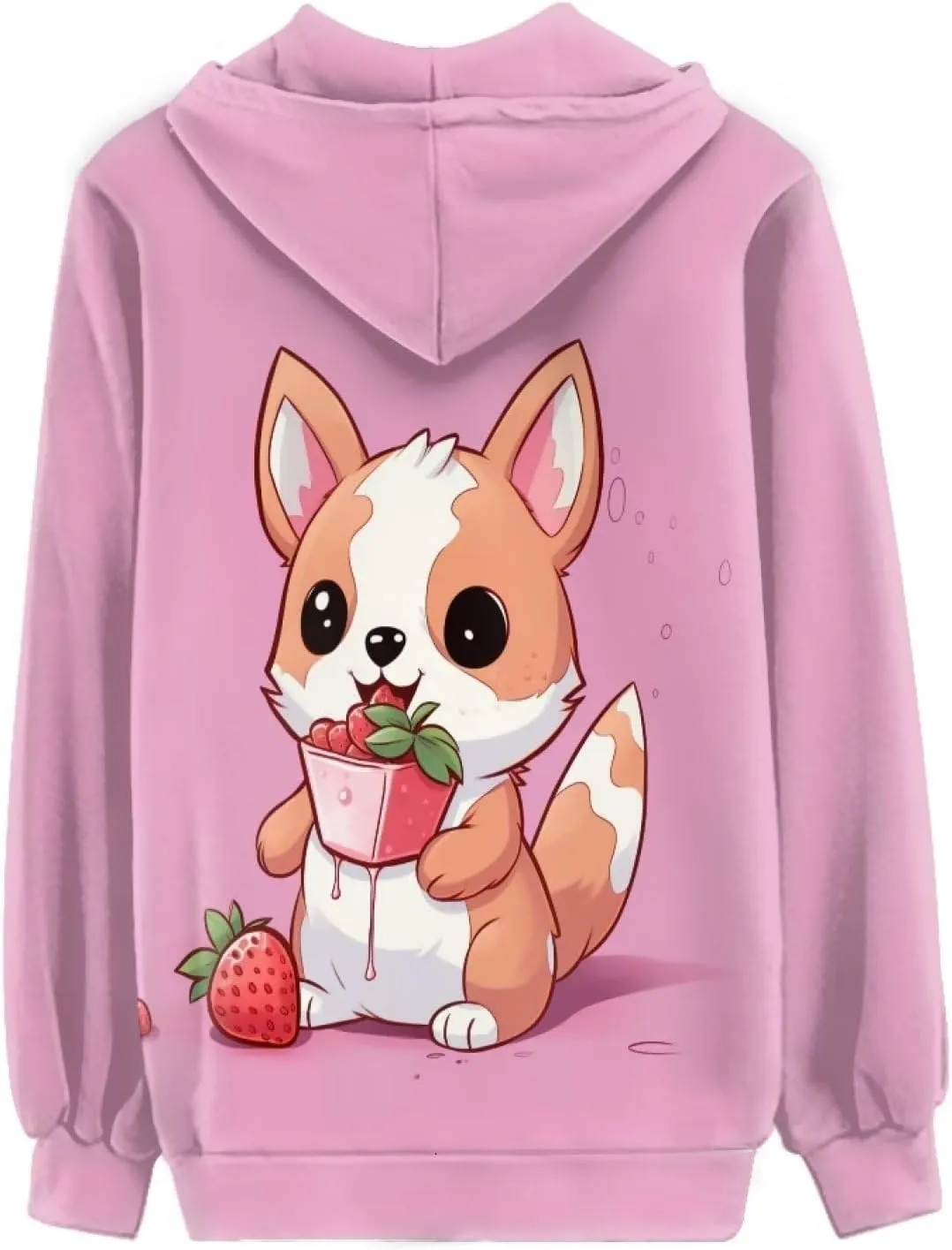 ZFRXIGN Cute Zip Up Jacket Hoodies Teen Fall Clothes for Women Activewear Tops Y2K Clothing XS-5XL Sweatshirts