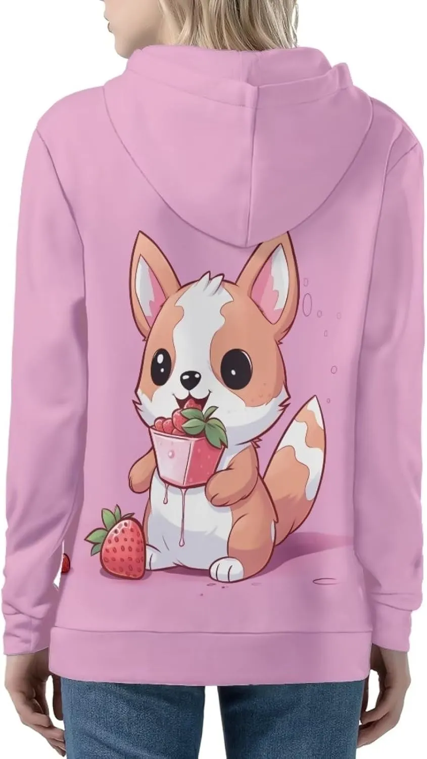 ZFRXIGN Cute Zip Up Jacket Hoodies Teen Fall Clothes for Women Activewear Tops Y2K Clothing XS-5XL Sweatshirts