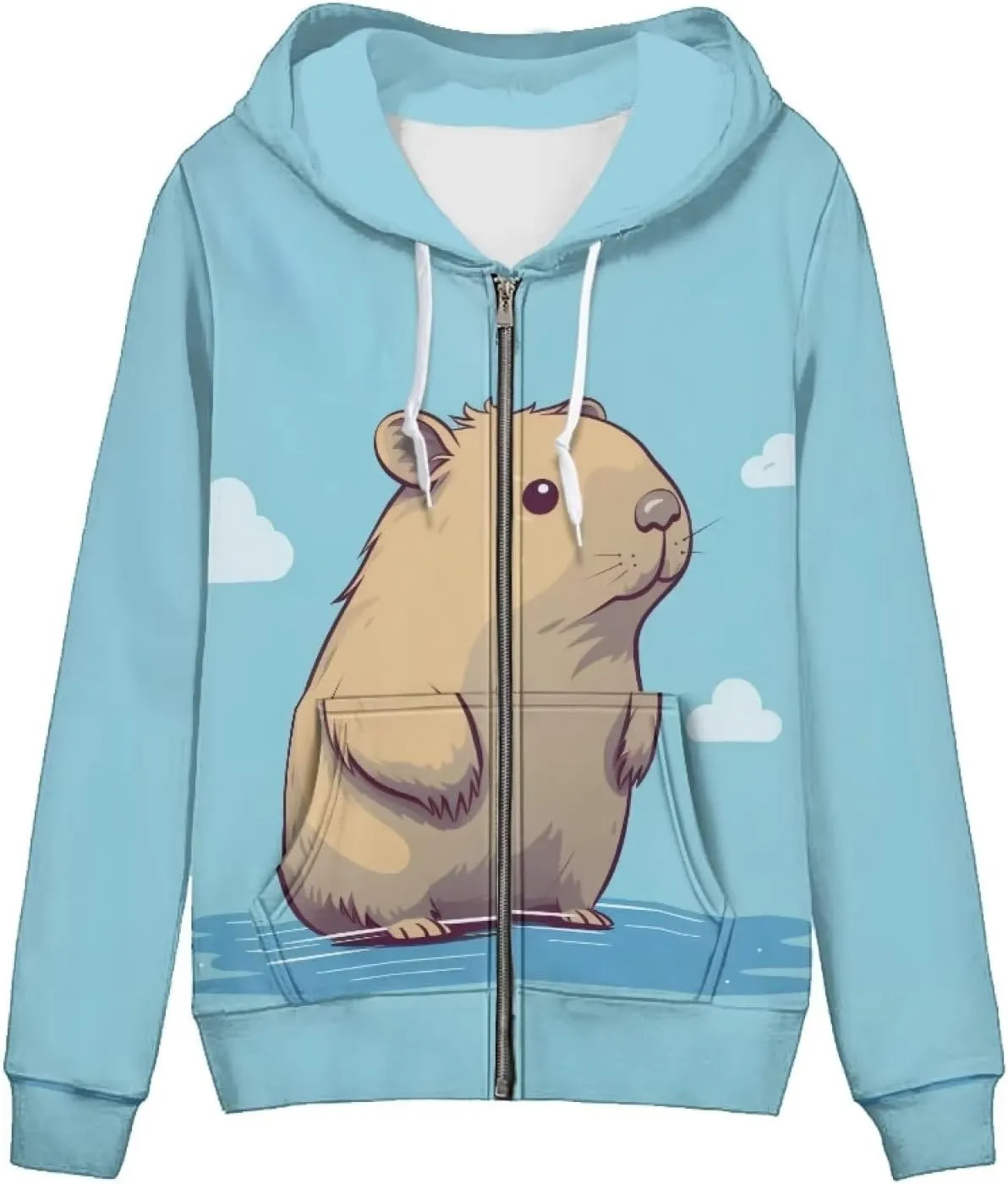 ZFRXIGN Cute Zip Up Jacket Hoodies Teen Fall Clothes for Women Activewear Tops Y2K Clothing XS-5XL Sweatshirts