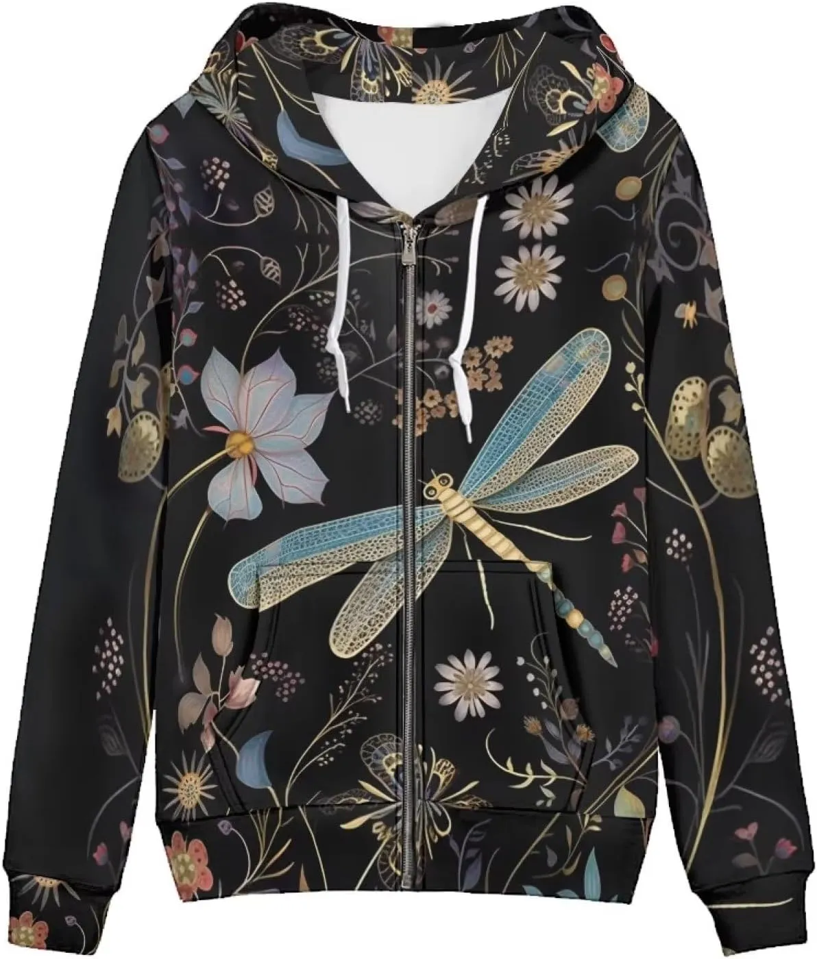 ZFRXIGN Cute Zip Up Jacket Hoodies Teen Fall Clothes for Women Activewear Tops Y2K Clothing XS-5XL Sweatshirts